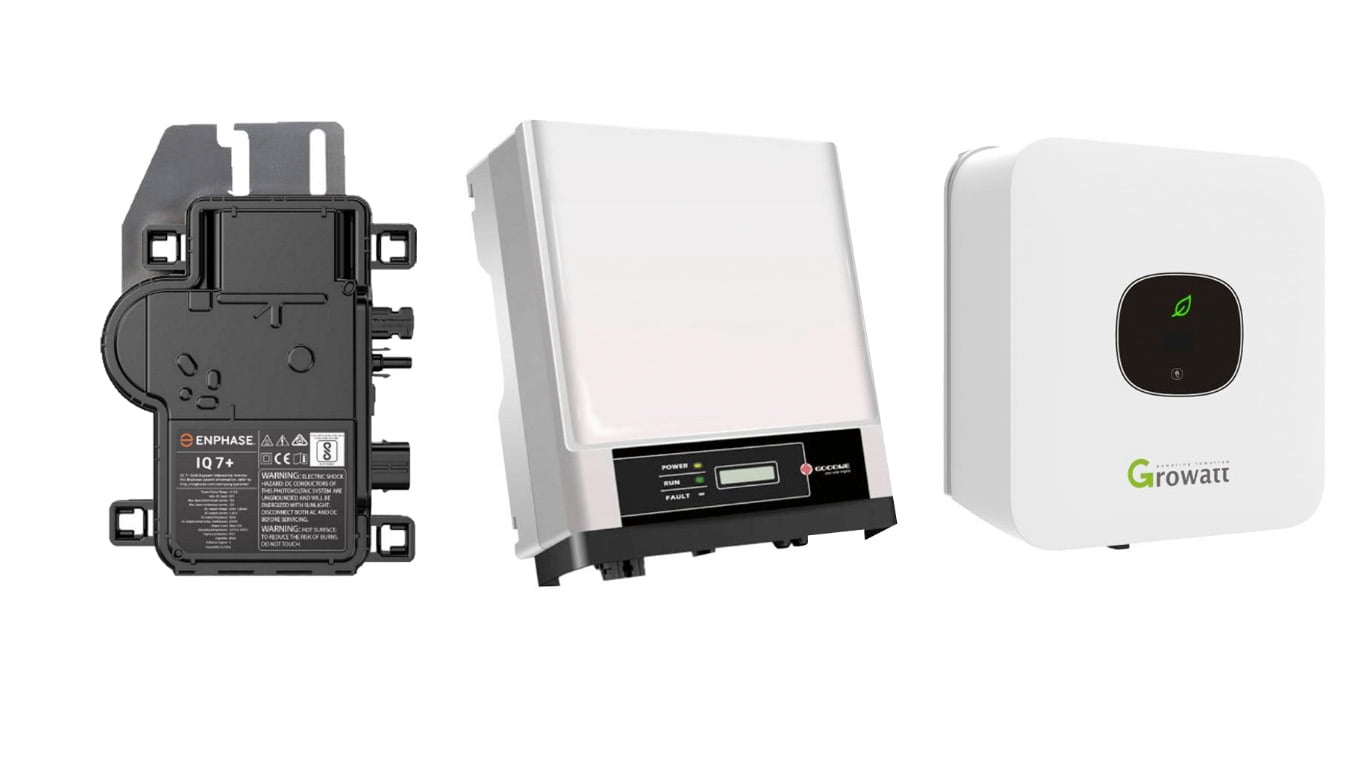 omvormers zonnepanelen